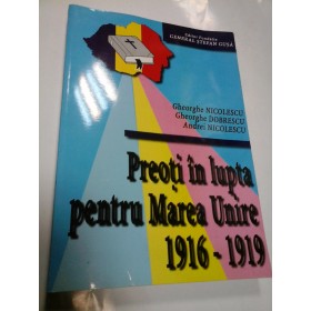PREOTI IN LUPTA PENTRU MAREA UNIRE - GHEORGHE NICOLESCU